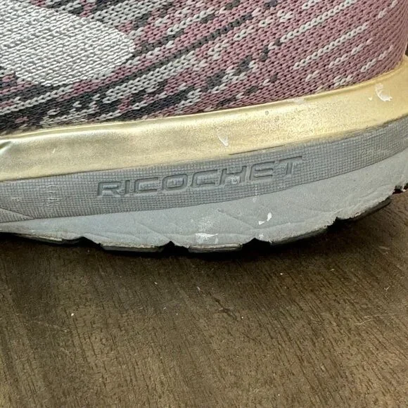 Brooks Ricochet Womens Running Shoes Low Top Athletic Sneakers Multicolor 10 - Picture 12 of 13